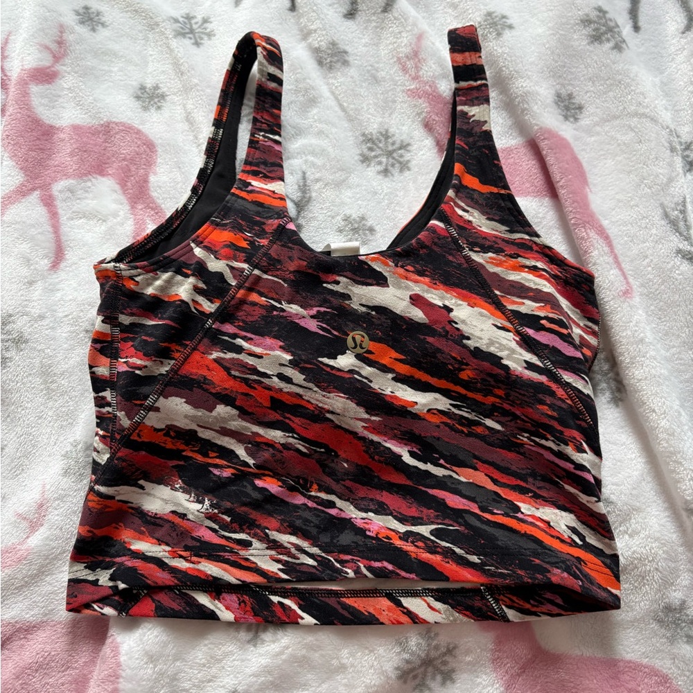 Unavailable on the lulu app! Lulu lunar new year align tank size 4! Never worn!